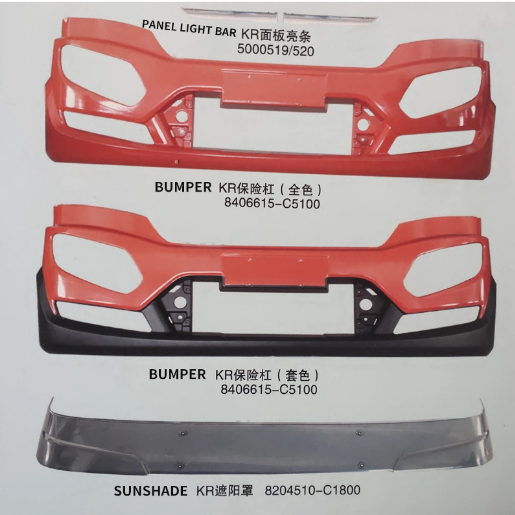 Auto Body Accessories Specializing Production Truck Accessories Full Vehicle Exterior Body Parts for Dongfeng Kr Truck