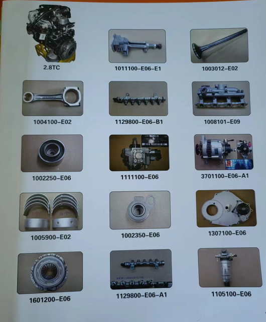 engine diesel assembly and parts for Great Wall Series