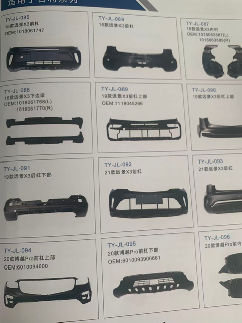 Geely Full Body Parts