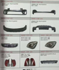 all body accessories for KIA cars vehicles series
