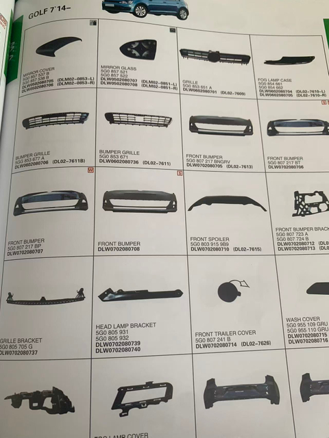 Full Body Accessories for Volkswagen Golf