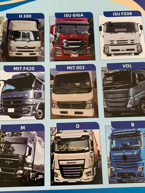 Complete Set of Parts for The Japanese And Okura Vehicles.