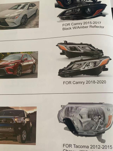 All-series Parts for Toyota Vehicles