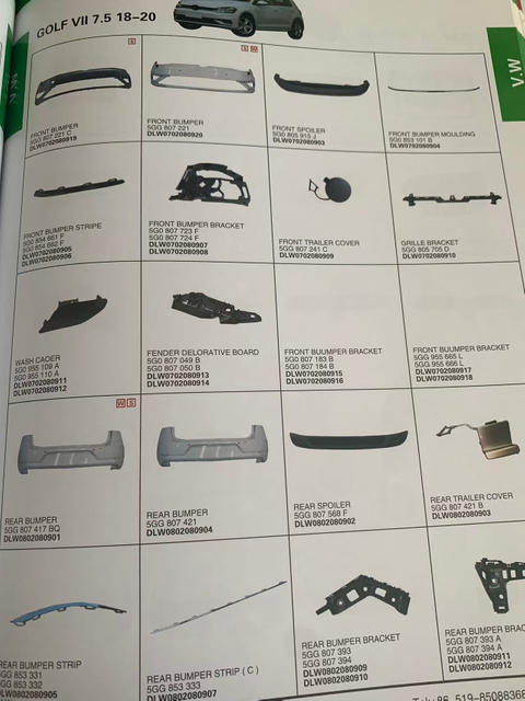 Full Body Accessories for Volkswagen Golf