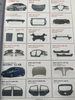 auto body metal accessories for KOREA,JAPANESE cars