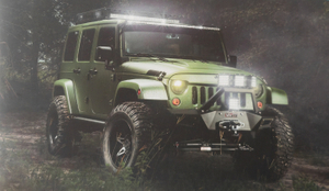  Focus on WRANGLER SERIES parts, car cross-country modified sheet metal parts