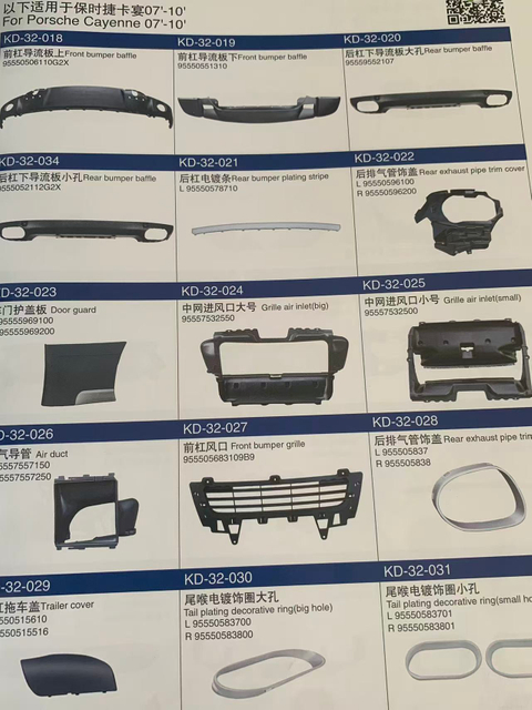 Complete Range of Accessories for Porsche Vehicles.